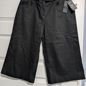 Black Women's dressier Capri pants. New with tags.
